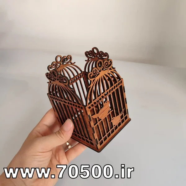 جا شمعی وارمر طرح قفس