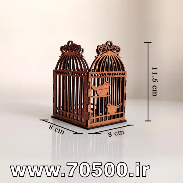 جا شمعی وارمر طرح قفس