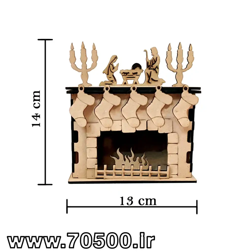 شومینه خانه عروسکی