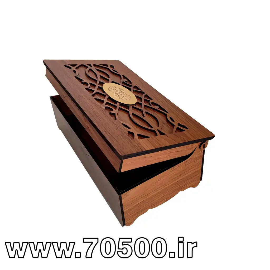 جعبه کارد و چنگال برش لیزری