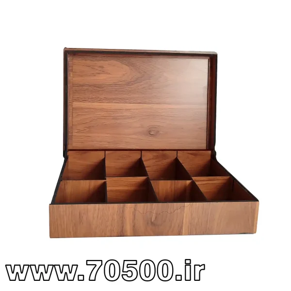 جعبه شکلات تی بگ و تنقلات و آجیل