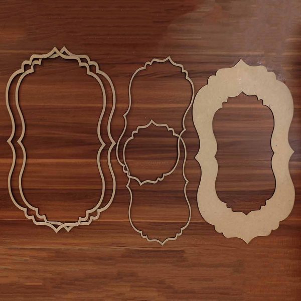 قاب آینه سنتی چوبی
