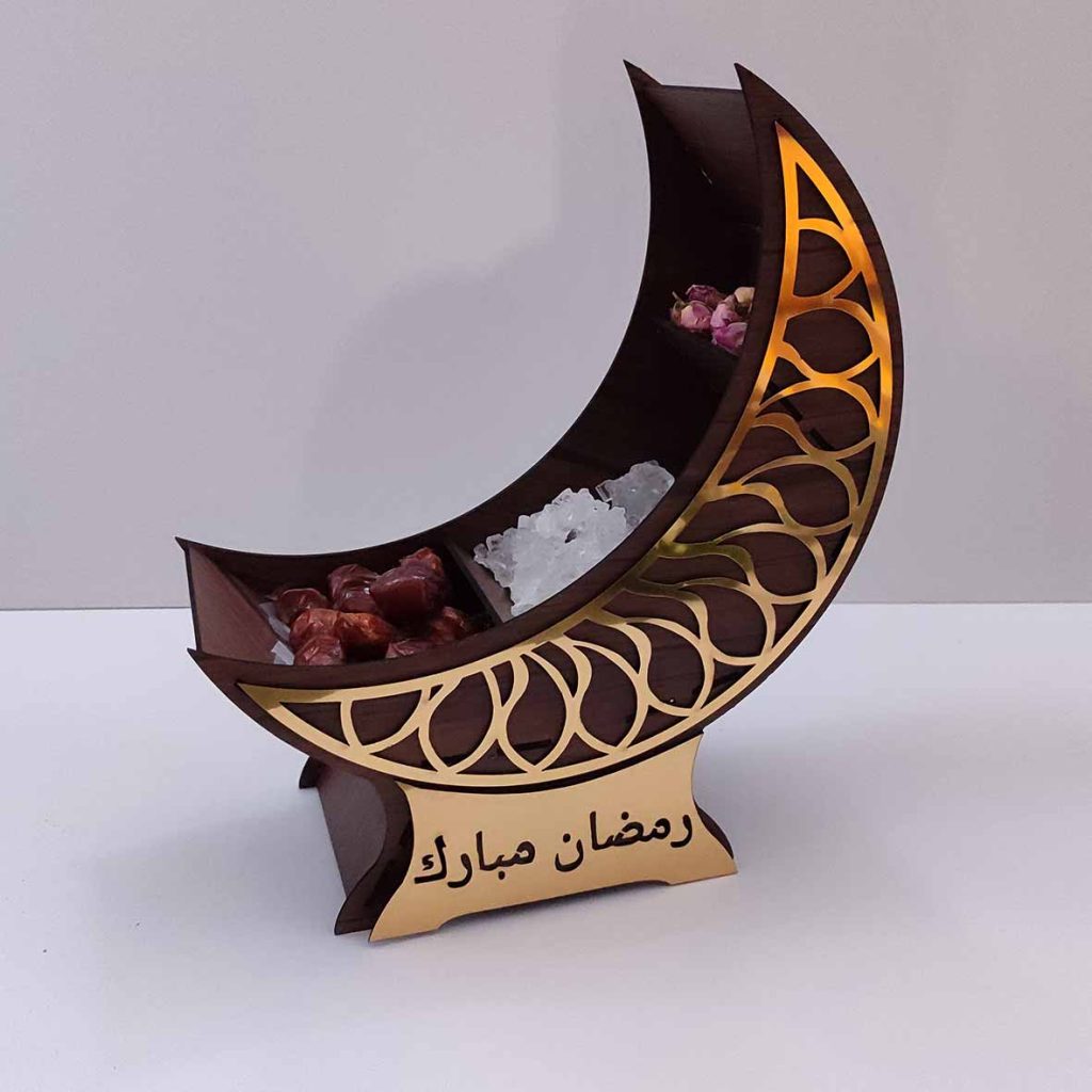 ظرف سرو چای چوبی
