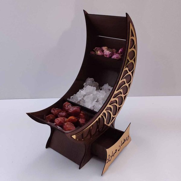 ظرف سرو چای طرح ماه