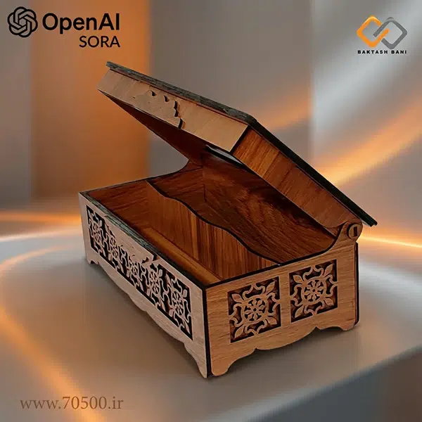 جعبه ی چاقو و چنگال  رومیزی شیک