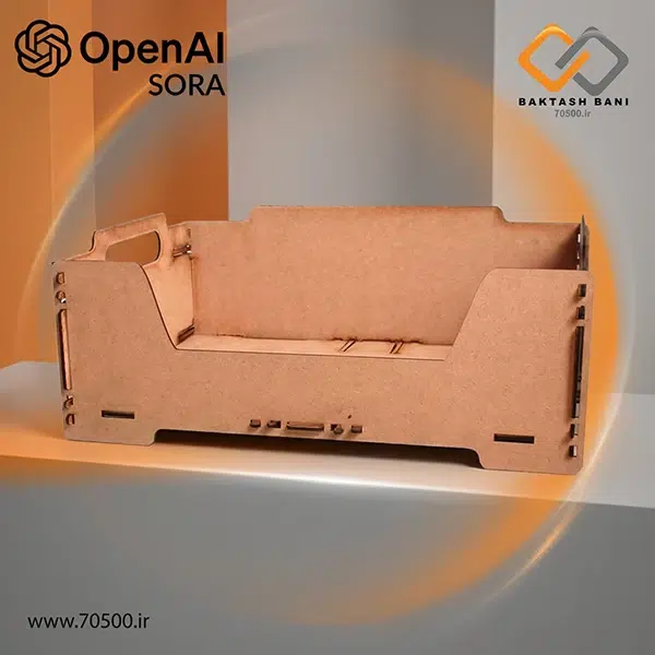 قفسه و استند نگهداری لوازم و ابزار چوبی