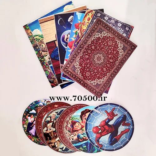 استیکر طرح فرش