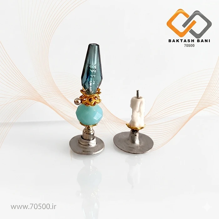 چراغ گردسوز و جاشمعی مینیاتوری