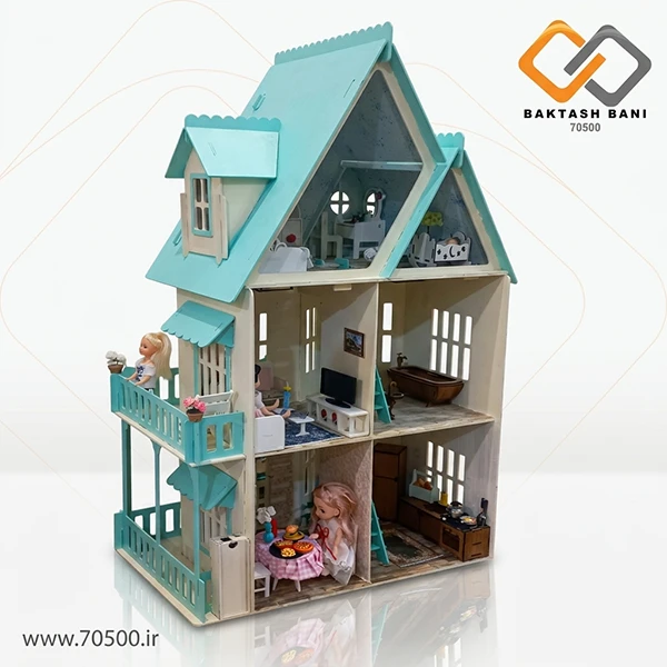 خانه عروسکی مینیاتوری پرنسس