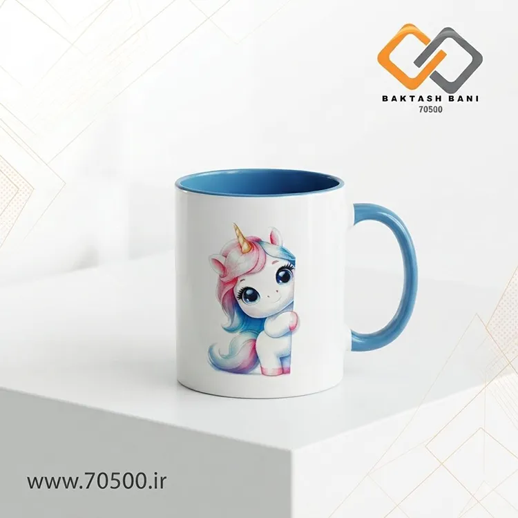 ماگ طرح تک شاخ